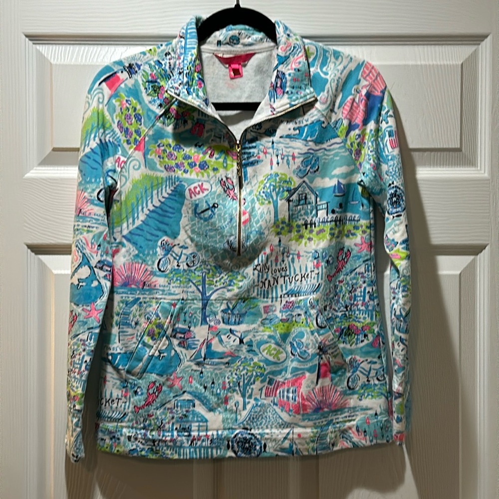 Lilly Pulitzer Lilly Loves Nantucket Skipper Popover